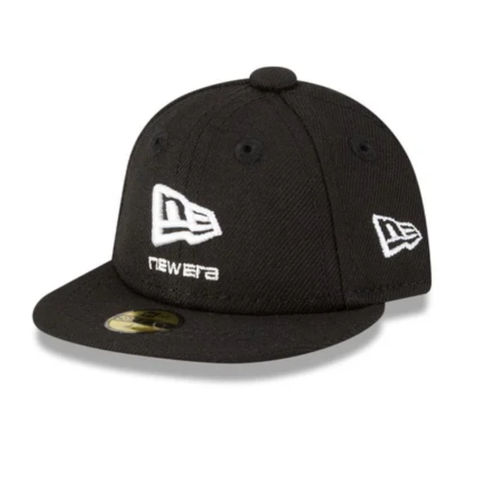 New Era Black Mini 59Fifty Fitted Hat NWT